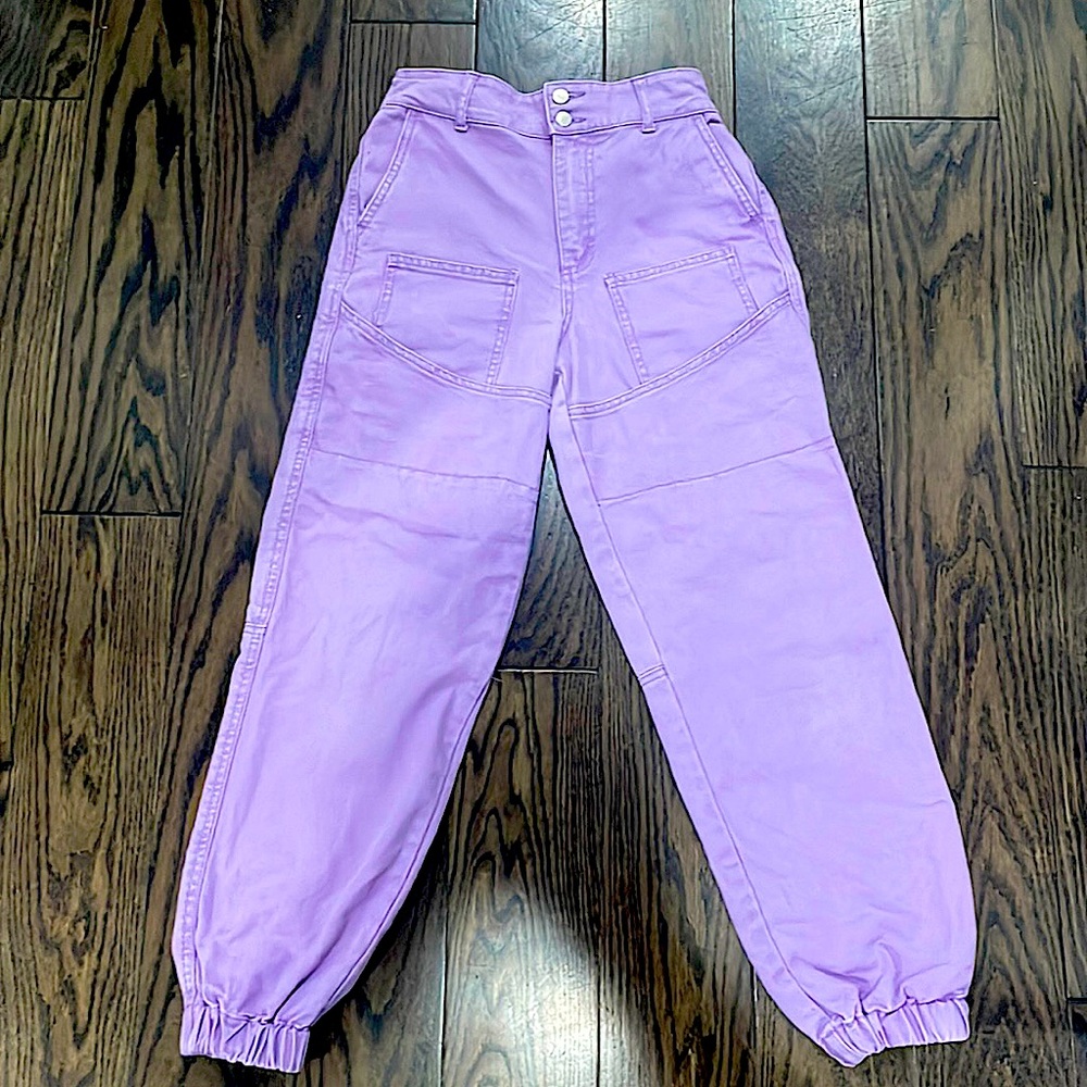 Purple Jean Pants